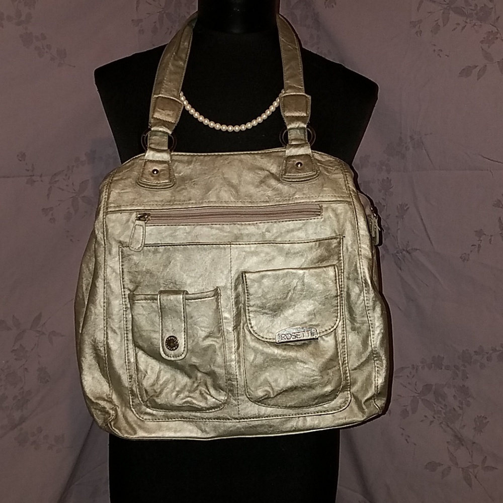 Rosetti silver purse